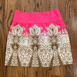 Tibi Paisley Patterned Skirt Size 0
